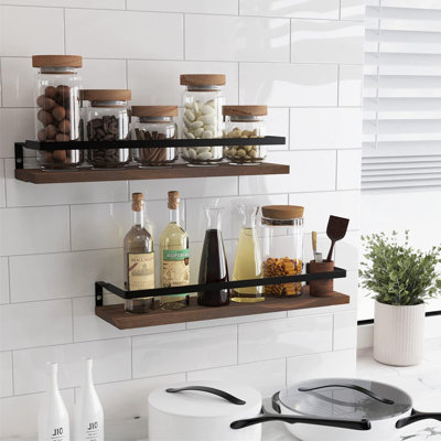 2 Piece Floating Shelf