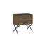 Table de chevet 2 tiroirs - Amande-214608607