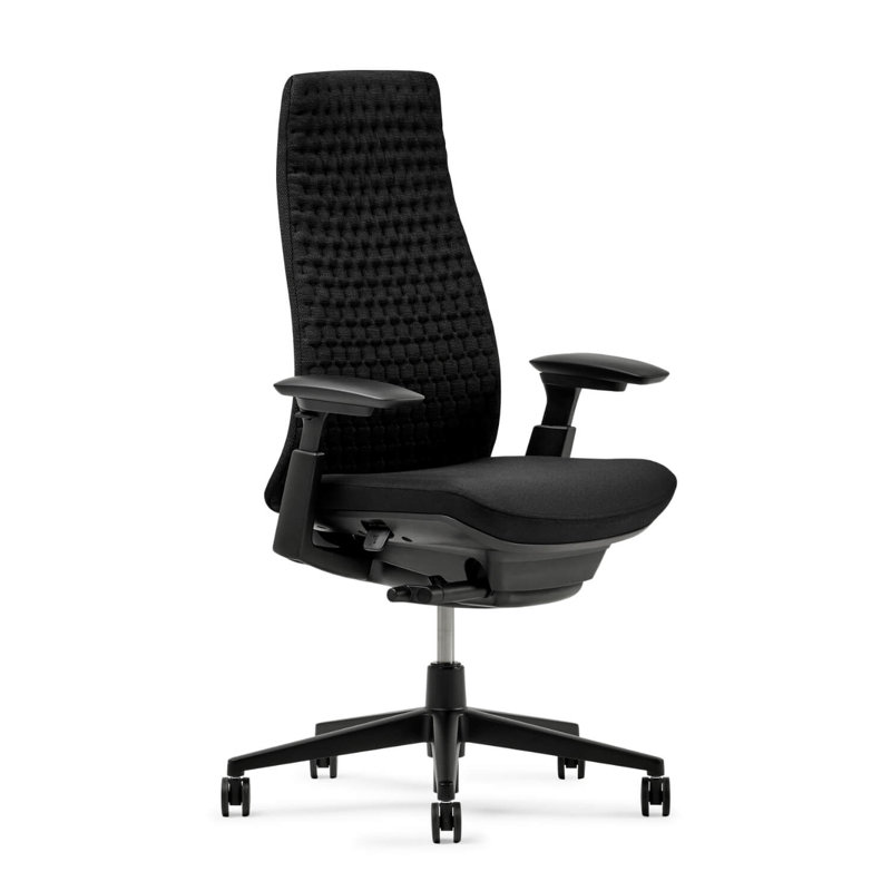 Chaise de travail Haworth Fern, Oui, Noir anthracite