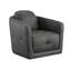 Grey Swivel Accent Chair