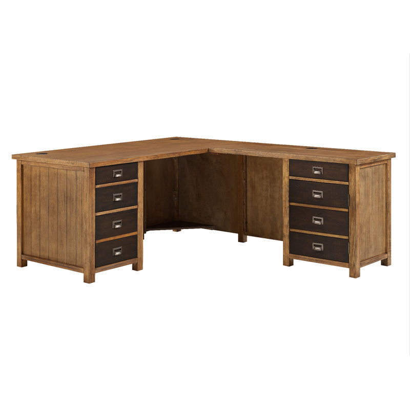 Barnett L-Shaped Executive Desk