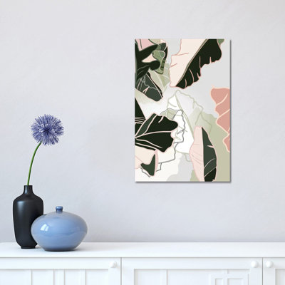 «Leaves Bananenpalmen» par Ana Rut Bré - impression d'art graphique