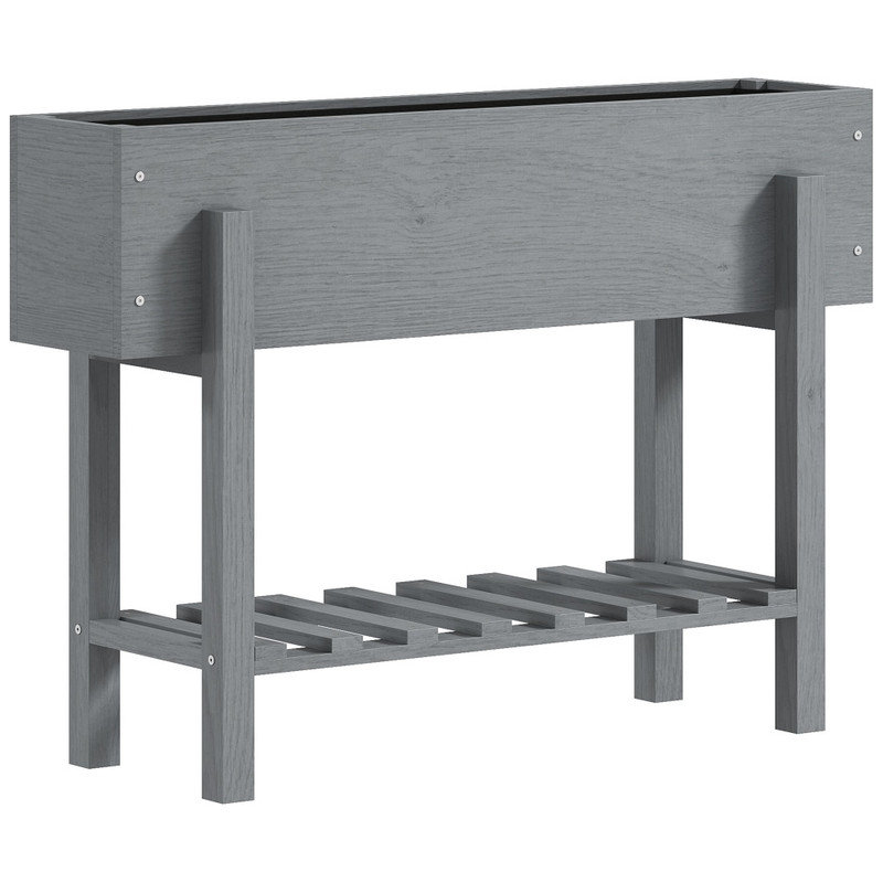 Wood Raised Garden Bed