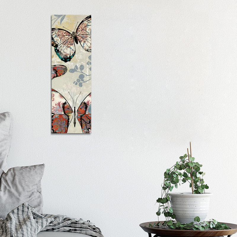 Flight Of Fancy I by Asia Jensen - Wrapped Canvas Panoramic Print, 30.48 cm H x 91.44 cm W
