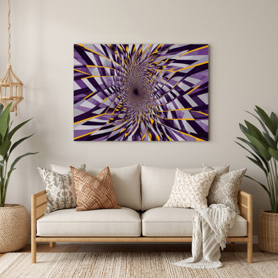 Op Art 57 Gray Metal Wall Art