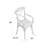 The Gray Barn Trails End Elm and Rattan Dining Chair-20549581