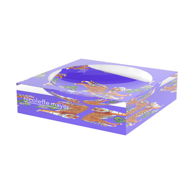 Tiger Seeing Double Acrylic Candy Catchall Dish