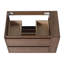 Ensemble de meuble-lavabo simple 29,72 po avec plateau en acrylique Tylisa-1518404702