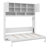 Space-Saving Murphy Bed with Shelves