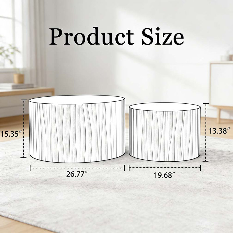 Ensemble de tables basses Nesting