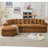 127'' Large Sectional Sofa-1385159758-1400780193