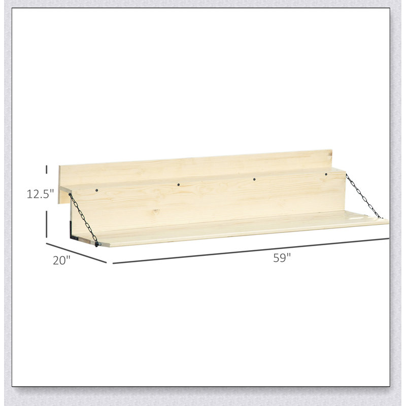 Table de balcon pliante Azira