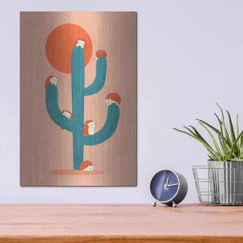" Prickly " by Jay Fleck, 16" H x 12" W x 0.13" D