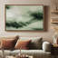 «Abstract Green Landscape with Dynamic Inspired», art mural encadré-1892856921-1892856935