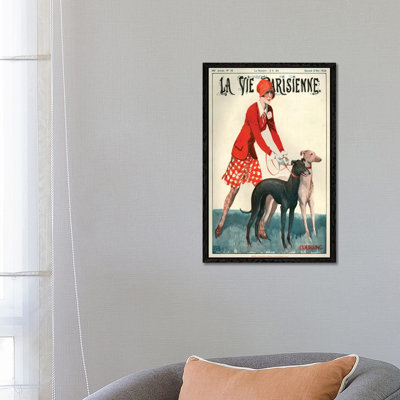 1928 La Vie Parisienne Magazine Cover by Georges Leonnec - Gallery-Wrapped Canvas Giclée on Canvas