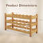 Talik Wine Bottle Rack Yellow
