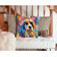  Housse et insert de coussin décoratif en polyester