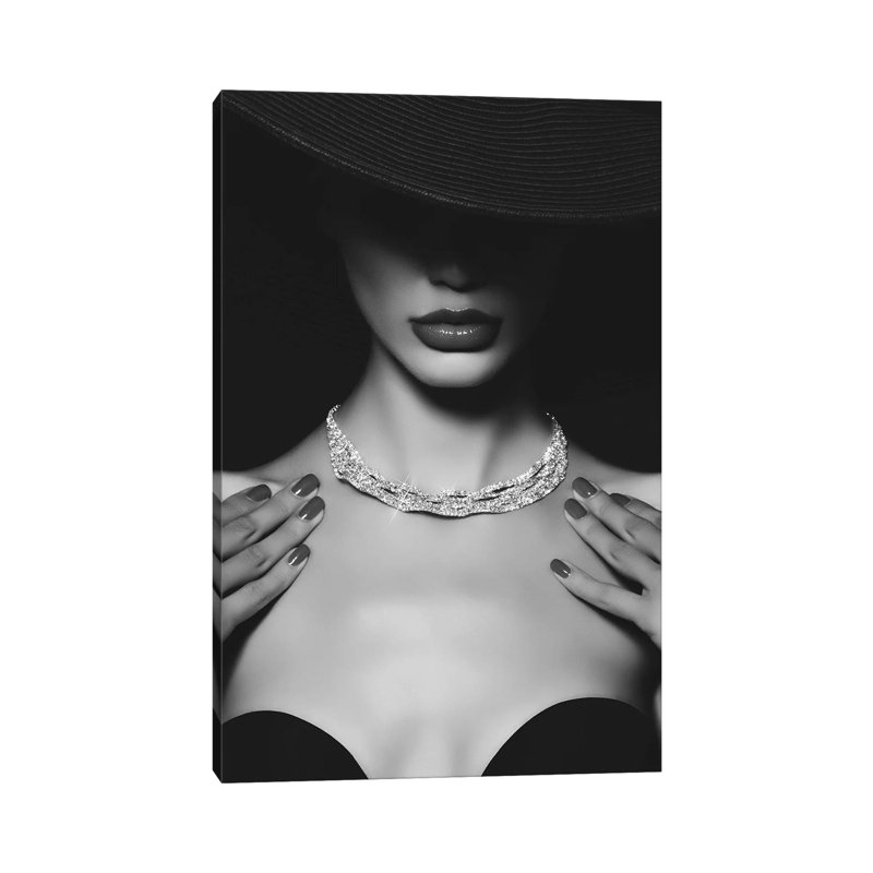 Girl’s Best Friend - Print on Canvas, 101.6cm H x 66.04cm W x 1.91cm D, Wrapped Canvas