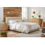 Harris - Lit moderne en tissu blanc cassé-2115062551-2142046283
