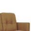 Causeuse en cuir camel (assemblée)