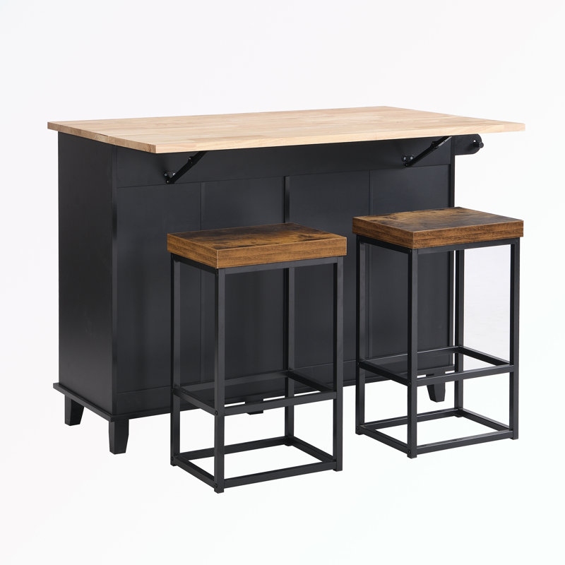 29.5'' Bar Set, Black