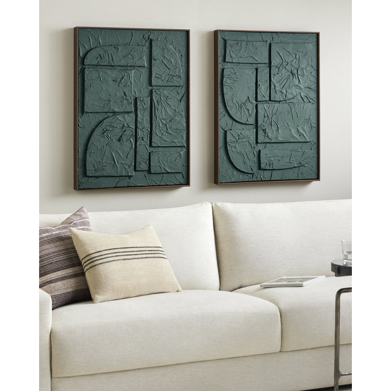Pepitone Wall Art, Dark Green