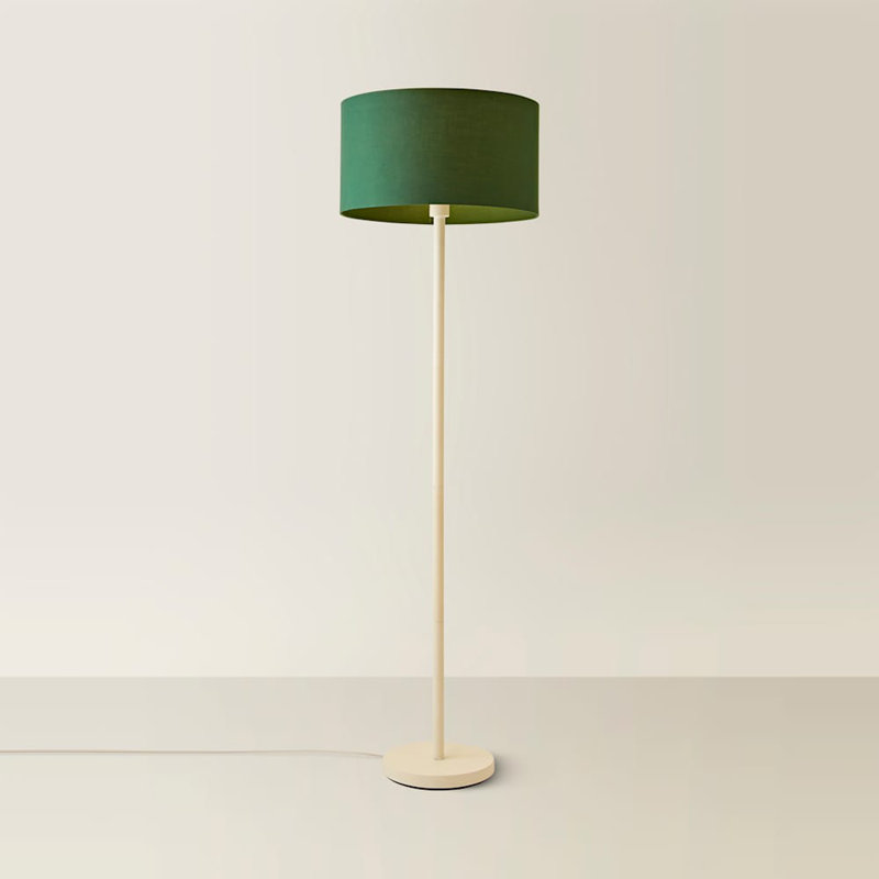 Romeir 148cm Matte Traditional Floor Lamp, Forest Green, No