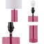 Lampe de table en verre rose Hoekstra-938447268
