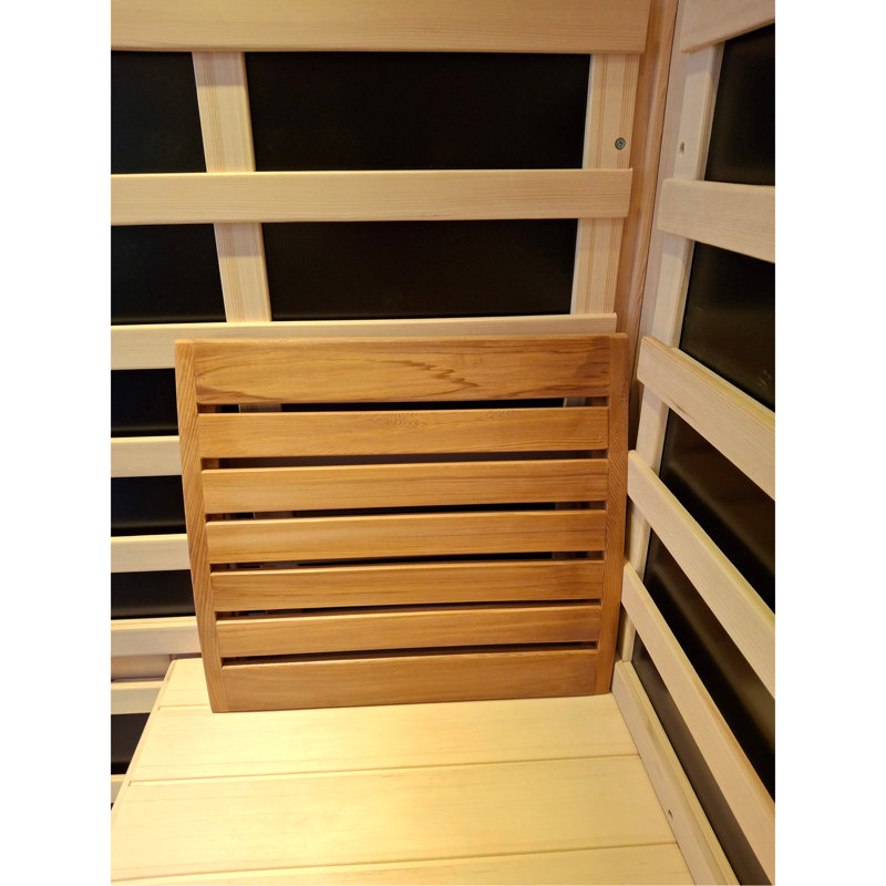 Red cedar sauna headrest