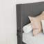 Structure de lit double avec lit de rangement à vérin à gaz avec tête de lit moderne à oreilles, ports USB-601641123-601641309