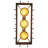 Steamboat Rectangle Chandelier Pot Rack