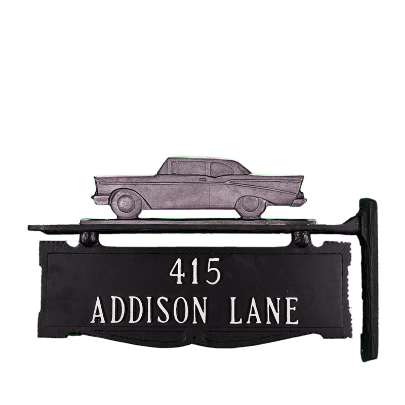 2-Line Address Post, Yes, Swedish Iron