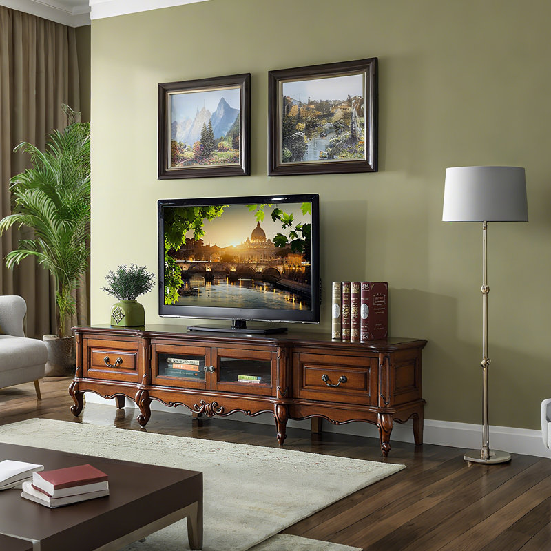 Meuble télé 86,61 po, H 19,69 po x L 86,61 po x l 18,11 po