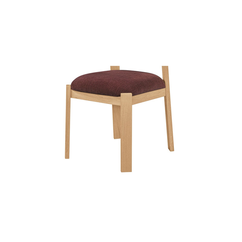Oli Dining Chair Dark Green-Set of Two, Purple