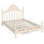 Lit plateforme double avec tête de lit chic, structure de lit en bois massif avec support à lattes, pas de sommier tapissier nécessaire-1447031011