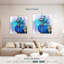 Fier paon bleu Brampt-109037203