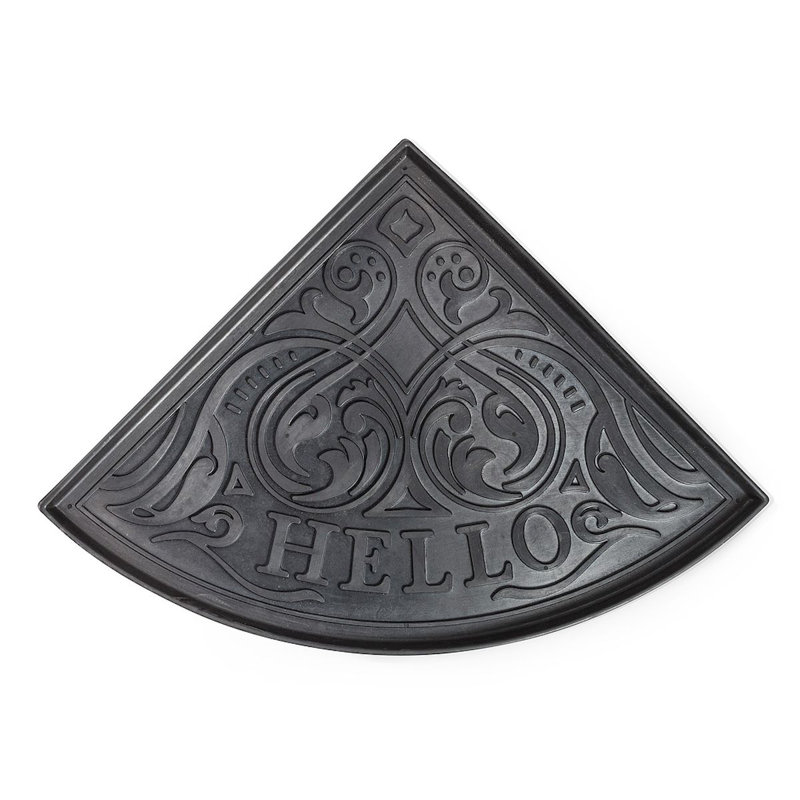 Tapis de porte d'intérieur 21 po x 16 po Rohnert Hello