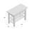 Supranowitz Kitchen Island with Butcher Block Top