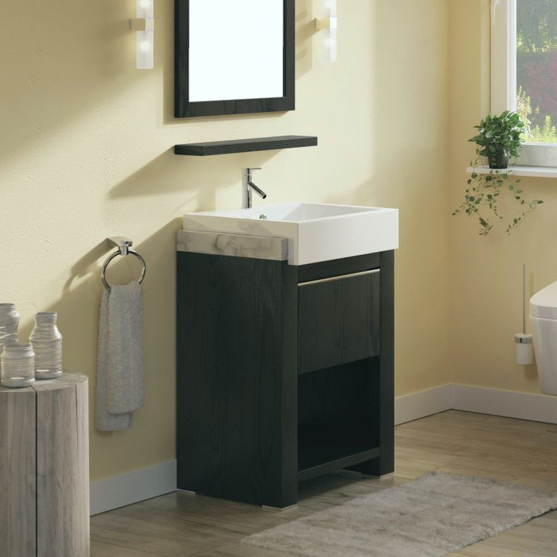 Ensemble de meuble-lavabo pour salle de bain simple 24 po