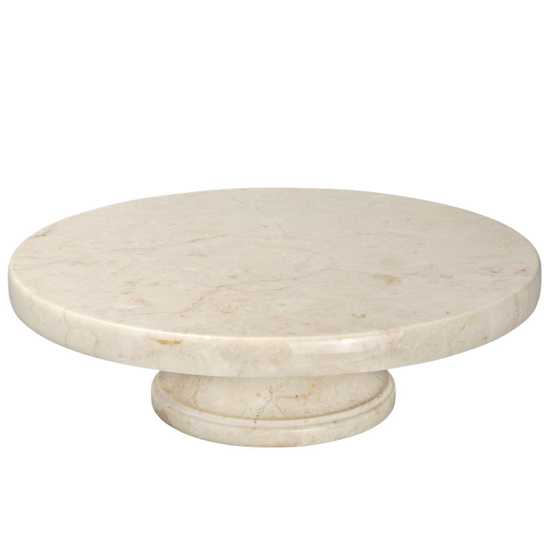 Gasol Stoneware Cake Stand, Champagne