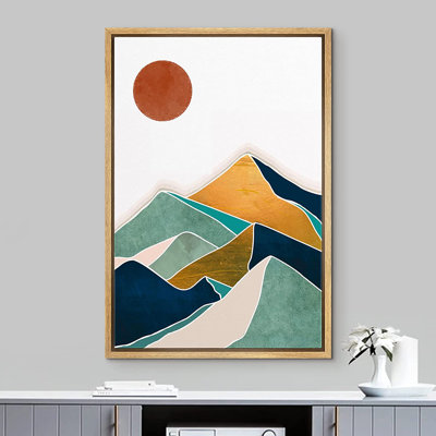 Sun Mountain Range " Abract, Sun, Mountain "
