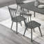 [Ensemble de 2] Chaises de ferme rustiques, chaises d'appoint en bois massif pour la cuisine et la salle à manger, assemblage facile-1150883808