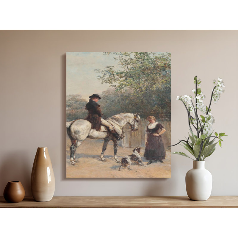 Hambrick 1 Piece Wrapped Canvas Wall Art Set, 24x32