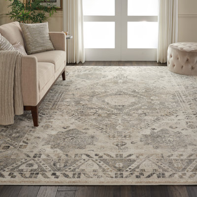 Tapis crème d'inspiration persane Lashanda