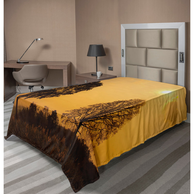 Drap plat Ambesonne, Drap plat pour lit simple
