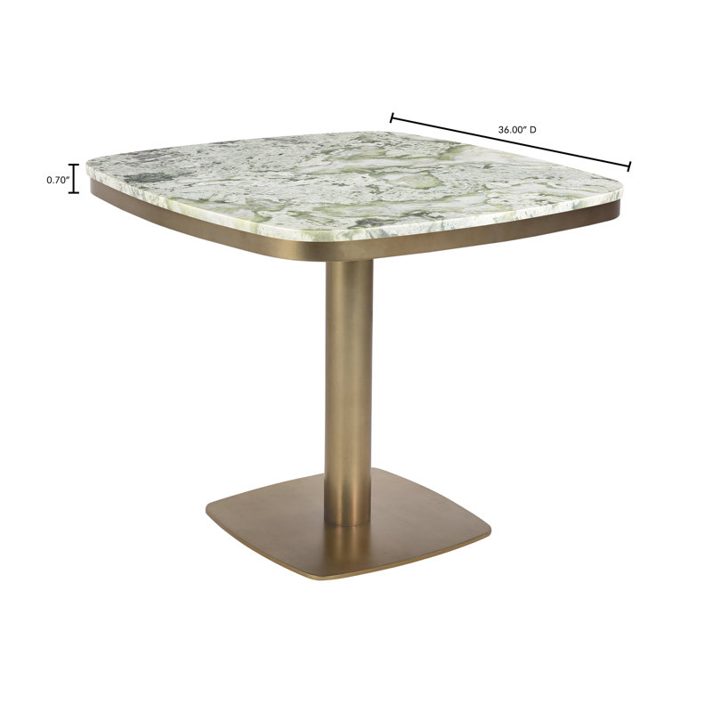 Celeste Square Marble Dining Table