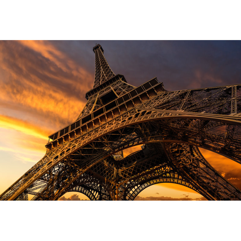 Eiffel Tower by Eiffel Tower - Wrapped Canvas Print, 51cm H x 76cm W x 3.8cm D