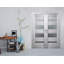 Double porte intérieure française à panneaux en bois manufacturé et en verre givré Avon 0701-75835608-91695439-77376580