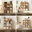 Bibliothèque de 9 cubes, unité de rangement bibliothèque fermée-2000858790-2000858794
