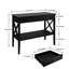 Console l 39,4 po avec 2 tiroirs et tablette de rangement-313636753